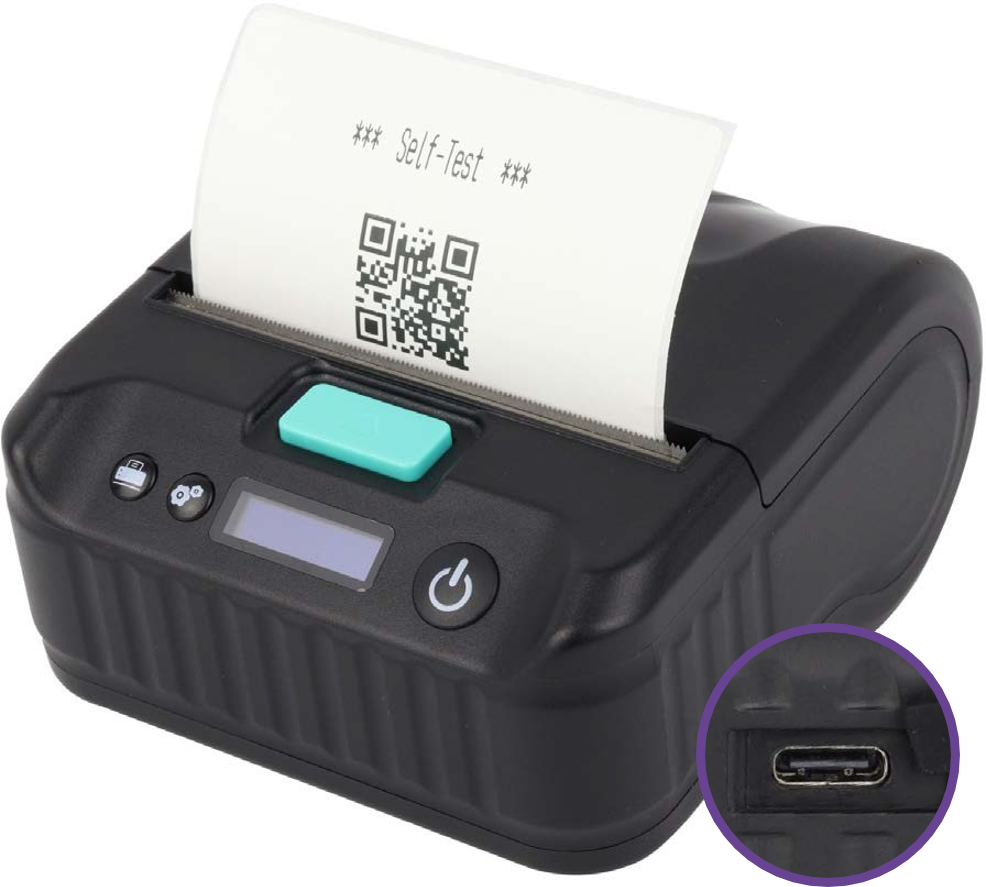 IMPRESORA MÓVIL BT 3 EN 1 80MM